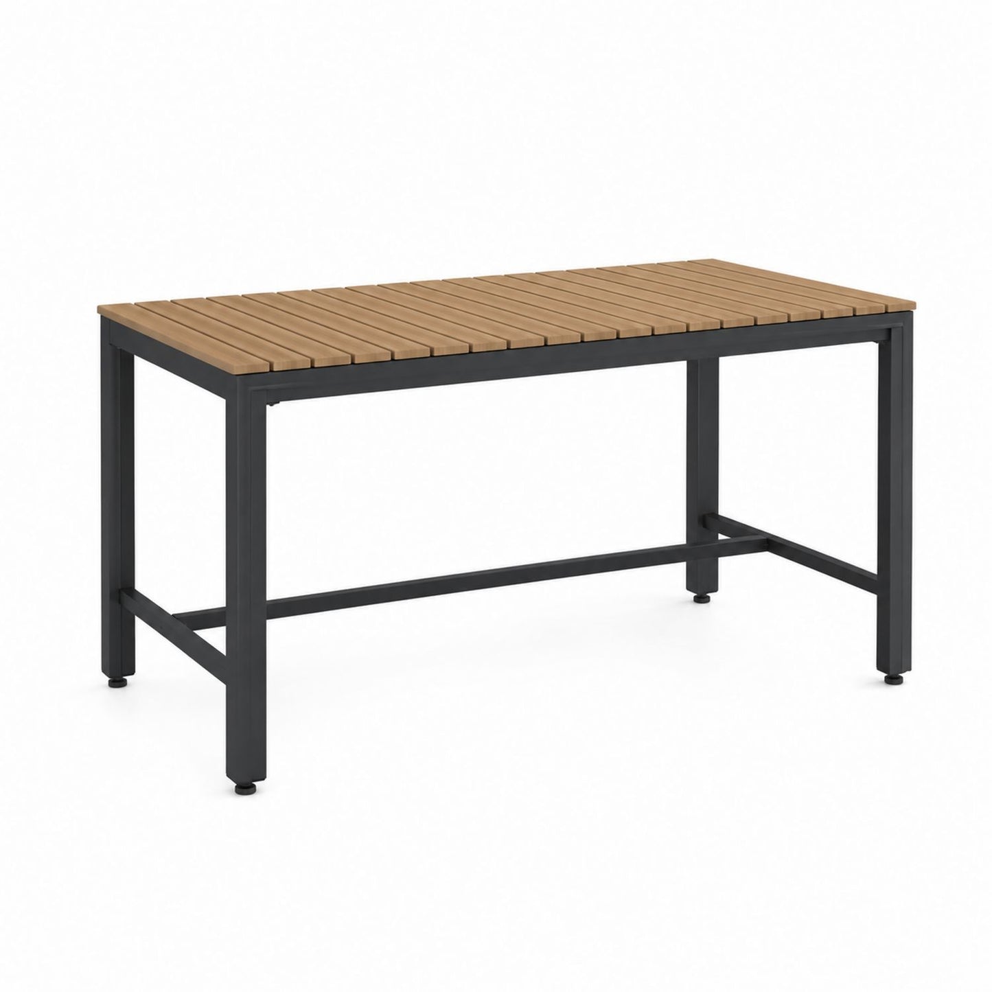Stół ogrodowy drewniano-metalowy 150 cm