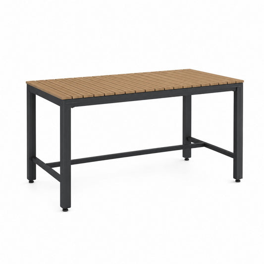 Stół ogrodowy drewniano-metalowy 150 cm